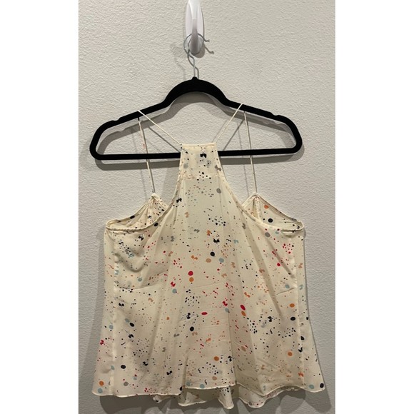 GREYLIN Cream Ruffle Spaghetti Strap Top - Picture 4 of 4